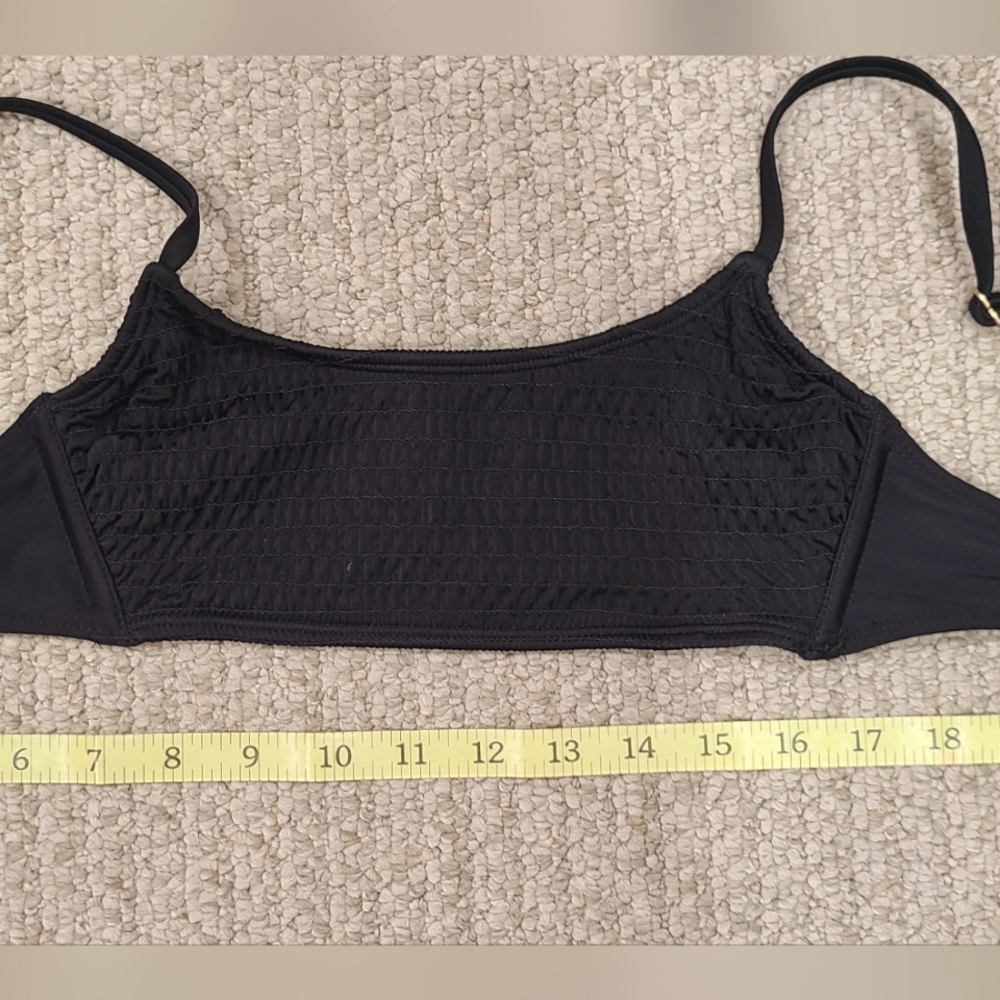 Target Scoop Neck Black Bikini Top - Picture 6 of 6